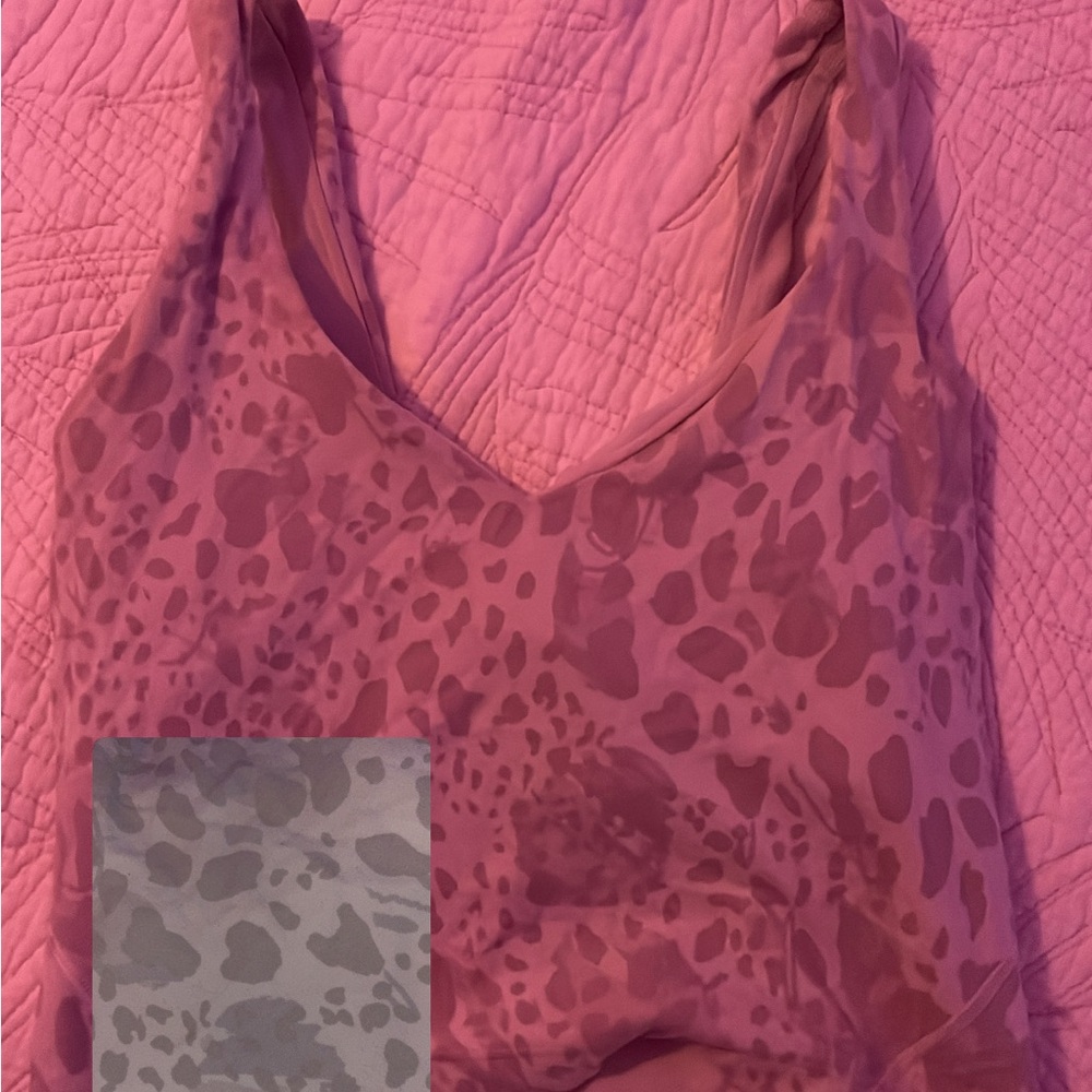 Lululemon Athletica Leopard align Tank Top